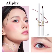 【official】Allphv Eyeliner Warna Warni Waterproof Spidol Eyeliner Cair Eyeliner Putih Kuning Merah Bi