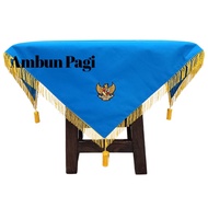 Paskibra tray base, flag ceremony tray base, color youngbiru