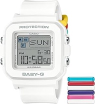Baby-G +Plus White Digital Watch BGD-10L-7CR, White