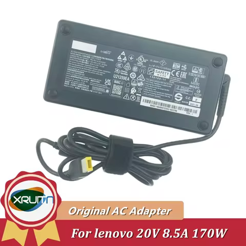 Genuine 45N0514 45N0370 20V 8.5A 170W AC Power Adapter for Lenovo Legion Y720-15 Y7000P P50 P51 P70 