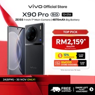 vivo X90 Pro 5G 12+8GB RAM 256GB ROM 50MP ZEISS 1-inch, Dual V2 Chipset, 4K Ultra- Sensing Night Vid