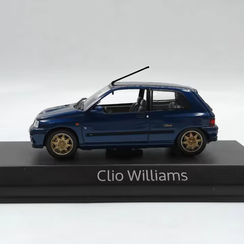 NOREV Diecast 1:43 Scale Clio Williams Alloy Car Model Static Collection Decorated Holiday Gifts Toy