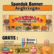 BANNER BANNER FOR ANGKRINGAN SALE