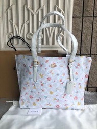 🍀Coach signature mollie tote with mystical floral print🍀GET SET FOR SEASON