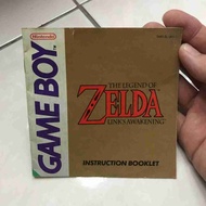 Booklet only Nintendo Gameboy Zelda Link's Awakening game booklet