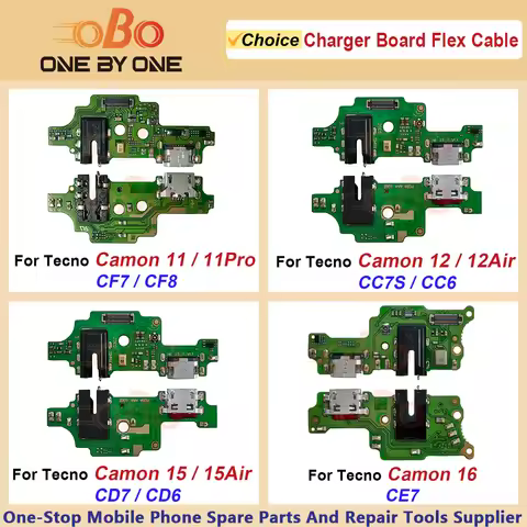 USB Charging Port Board For Tecno Camon 11 12 15 Air 16 Pro Premier CC6 CD7 CE8 Charger Dock Connect
