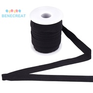 1roll Nylon Ribbons for Wrapping Ribbon Flat Black 5/8 inch(15mm) about 21.87 Yards(20m)/Roll