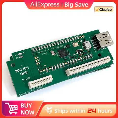 FZ1 ODE CD-ROM Drive Supports USB2.0 And Micro SD Card For 3DO Retro Console CUE/BIN Images Easy Ins
