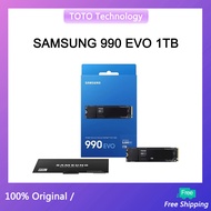 SAMSUNG 990 EVO 1TB  M.2 2280 PCIe 5.0X2 NVMe 2.0 SSD 5000/4200MB/s GAMING PC SSD