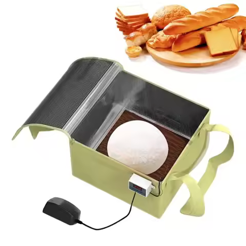 -50-110 Celsius Dough Proofing Box with Heating Pad Precise Temperature Control Bread Proofer Foldab