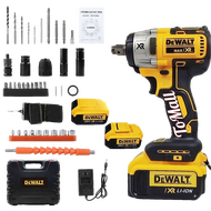 บล็อกไฟฟ้าไร้สาย 9980VF 48V บล็อกแบต ประแจไฟฟ้า สามารถเพิ่มดอกสว่านได้ Brushless Electric Wrench แบต