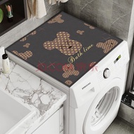 至舒（ZHISHU）硅藻泥床头柜盖布吸水防滑洗衣机盖垫家用潮牌防尘罩创意家居 潮牌-小香熊 -软硅藻泥