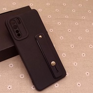 Carristo Oppo A91 / Reno 3 4G Simple Back Silicone Case with I-Ring Ring Soft TPU Cover Casing Phone