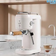 2024新款意式咖啡機家用小型意式半自動咖啡機一人份濃縮全自動奶