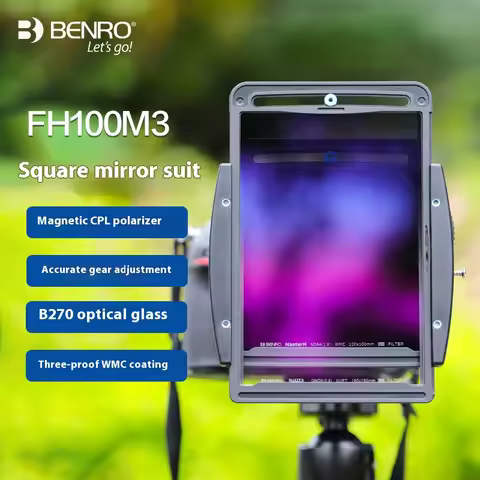 Benro FH100M3 100mm Filter Holder Kit FH100M3HF ND GND CPL FB100M2 Bag MAMCPL82 MAMCPL95 More Than 1