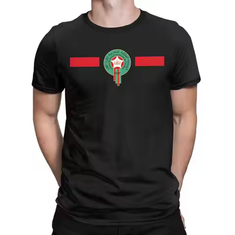 Morocco Maroc المنتخب المغربي flag Moroccan Outfit Men Women T Shirts 100% Cotton Tee Printed T-shir