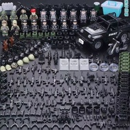 Compatible with Lego Building Blocks Wholesale Clearance Military Special Forces SWAT Minifigures Small Particles Education