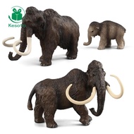 [Kesoto] 3 Pieces Woolly Ice Age Giant Figurine Realistic Ice Age Giant Figurine Highly