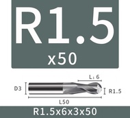 เอ็นมิลคาร์ไบด์ หัวบอล อลูมิเนียม - Carbide End Mill ball nose for Aluminium