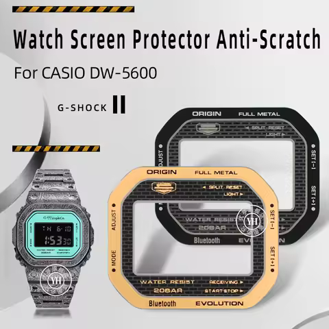 For Casio DW5600/ 5610 Explosion-proof Screen Watch Screen Protector Anti-Scratch For Casio DW-5600 