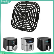 livecity|  Fryer Accessory Grill Plate Fryer Accessory Food Grade Non-stick Grill Plate for Instant Vortex 4qt Removable Fryer Replacement Part Southeast Asian Buyers