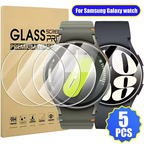 Tempered Glass for Samsung Galaxy Watch Smartwatch Films for Samsung Galaxy Watch 3 4 5 6 7 40/44mm 