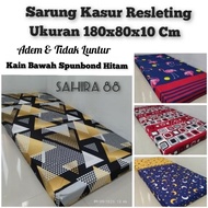 Zippered Mattress Cover Size 180x80x10 / 200x80x10 Cm. Soft Material Doesn't Fade & Doesn't Cause Al