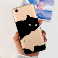 Case For Oppo A73 China 2017 Fashion Matte Cartoon Phone Back Cover Silicone Soft TPU For OPPO A73 A 73 CPH1725 Casing