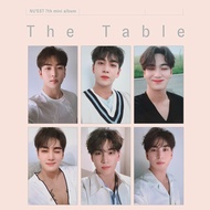 NU'EST 7th Mini Album - The Table [Baekho Photocard]