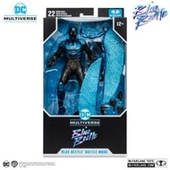 全新現貨 麥法蘭 DC Multiverse 藍甲蟲 戰鬥版 BLUE BEETLE 藍甲蟲電影 超商付款免訂金