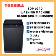 TOSHIBA TOP LOAD WASHING MACHINE 10.5KG (AW-DUK1150HS(MG))