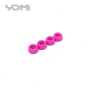 YOMI Fingerboard Wheels Abec-7 High Speed Bearing 7.5*4.8mm Pink Color | Fingerboard Wheels