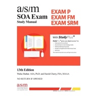 SOA ASM study manual CA video EXAM P FM SRM (digital)