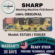ES718X / ES818X SHARP Washing Machine PCB Board  (CONTROL BOARD ) PANEL BOARD  ES718 ES818