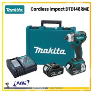 Makita Bor Cordless Impact Driver DTD148RME 1/4" Best