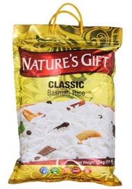Nature's Gift Classic Basmati Rice - Packet of 5 Kg
