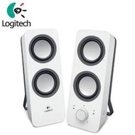 羅技Logitech Z200 2.0聲道 二件式多媒體喇叭-白 71089