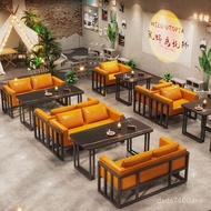 U Hot Pot Restaurant Deck Seat Sofa Style Bar Type Commercial Restaurant Dining Rest Table Chair ktv