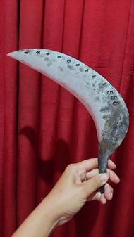 Arit Sabit Deres jumbo besar lebar penderesan kelapa Super tajam baja isen double asli wonosobo bisa