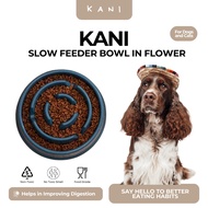 KANI Anti-Choking Pet Slow Feeder Food Bowl Dog Cat Puppy Food Bowl Dog Slow Feeder Bowl