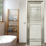 pintu kamar mandi aluminium / pintu kaca kamar mandi aluminium / pintu