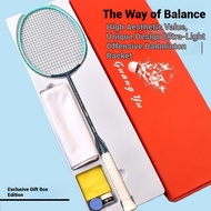 Ultra Light 6U Carbon Racket Adult Racket Competition Carbon Fiber Badminton Racket Full Carbon Badm