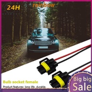 2x H8/H9/H11 Socket Wiring Harness Headlight Fog Lamp Female Connector Pig Tail [rainbow11.my]