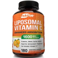 **แบ่งขาย 30 แคปซูล** NutriFlair Liposomal Vitamin C 1600mg. นิวทริแฟล