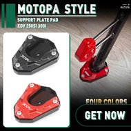 FOR longjia XDV250si XDV300i Motorcycle XDV250si Accessories Kickstand Foot Side Stand Extension Pad