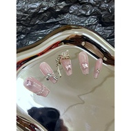 【XS码】穿戴甲 Ready Stock XS size handmade Nails with Jelly Sticker Kuku Palsu Press On Nails