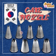CAKE LAND Stainless Steel Cake Nozzle - 821/822/823/825/826/827/828/829
