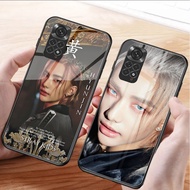 STRAY KIDS HYUNJIN Tempered Glass Phone Case For Xiaomi Redmi Note 8 9 10 4G 11 Pro Plus 12 5G 13 Co