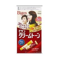 【櫻の店 日本代購】Hoyu Bigen Cream Tone 5G 深栗色灰色染髮劑