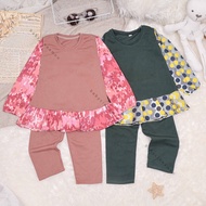 BC BC BC BC | Anjani Suit Size 2-5 Years Girls' Long Sleeve Character Motif Girls' Daily Clothes Set